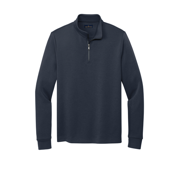 Brooks Brothers® Poly/Cotton Double-Knit Men's 1/4 Zip