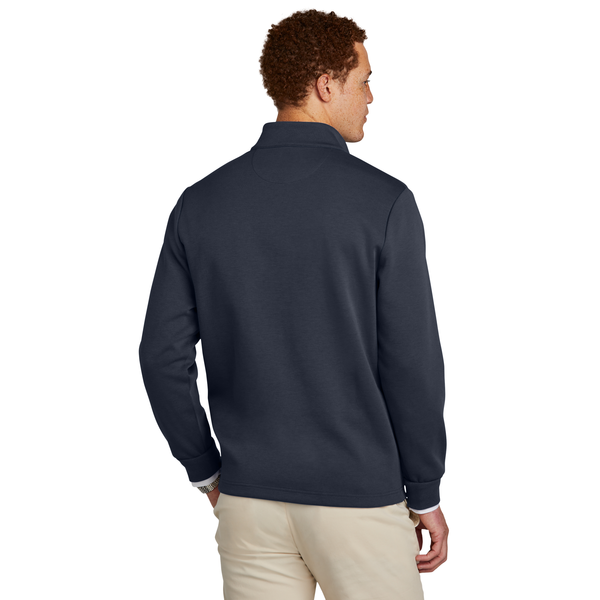 Brooks Brothers® Poly/Cotton Double-Knit Men's 1/4 Zip