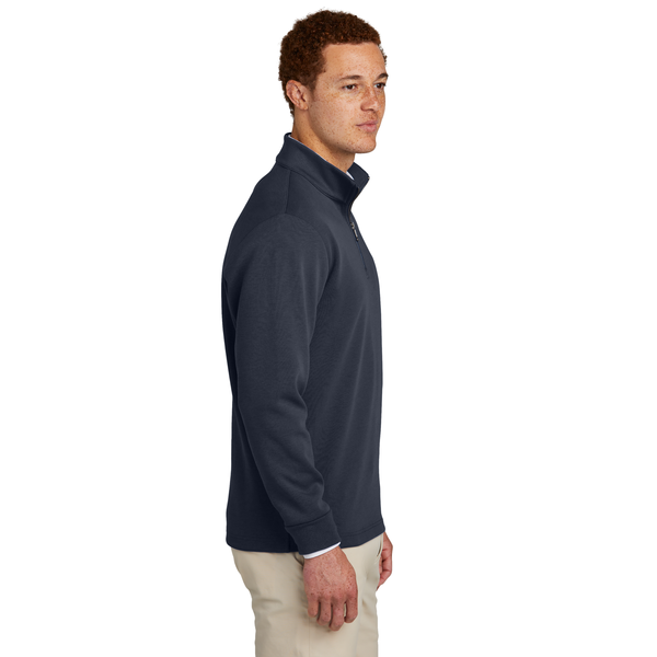 Brooks Brothers® Poly/Cotton Double-Knit Men's 1/4 Zip