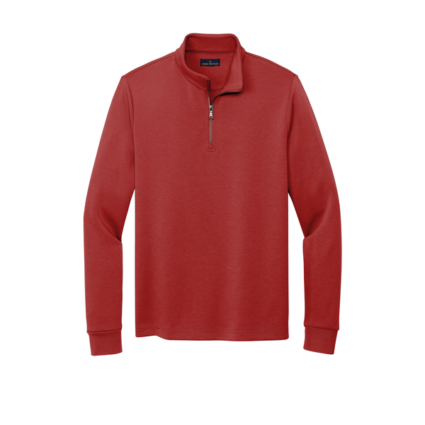 Brooks Brothers® Poly/Cotton Double-Knit Men's 1/4 Zip