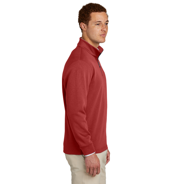 Brooks Brothers® Poly/Cotton Double-Knit Men's 1/4 Zip