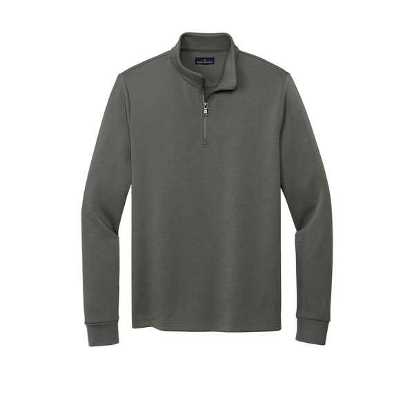 Brooks Brothers® Poly/Cotton Double-Knit Men's 1/4 Zip