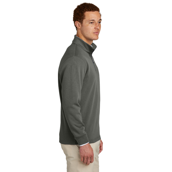 Brooks Brothers® Poly/Cotton Double-Knit Men's 1/4 Zip