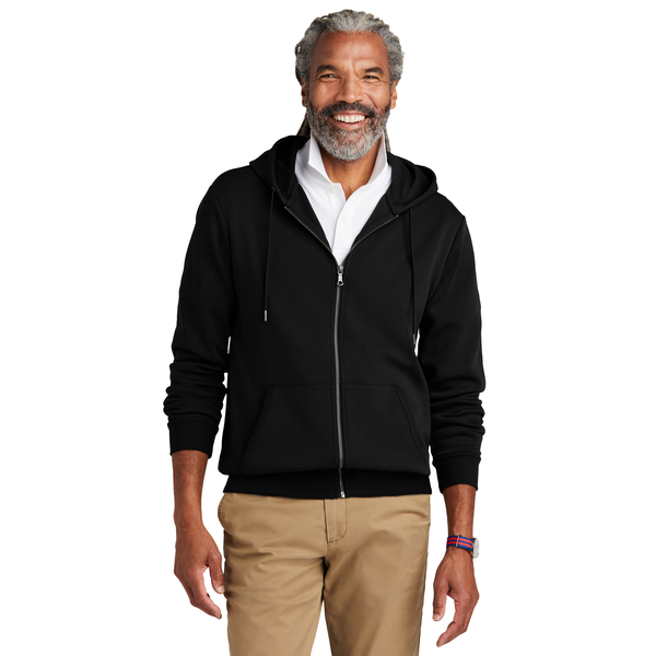 Brooks Brothers® Poly/Cotton Double-Knit Full-Zip Men's Hoodie