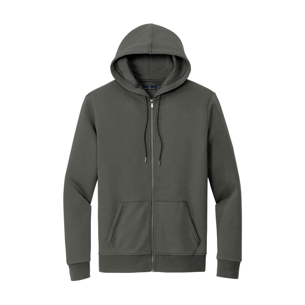 Brooks Brothers® Poly/Cotton Double-Knit Full-Zip Men's Hoodie