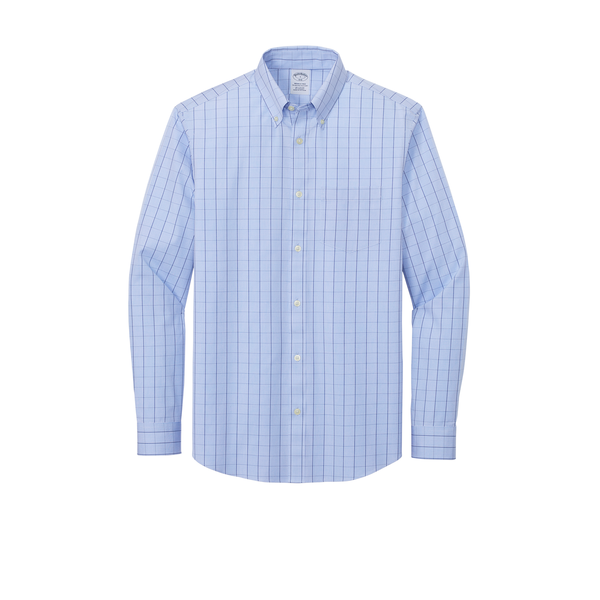 Brooks Brothers® Wrinkle-Free Cotton Stretch Patterned Men's Shirt