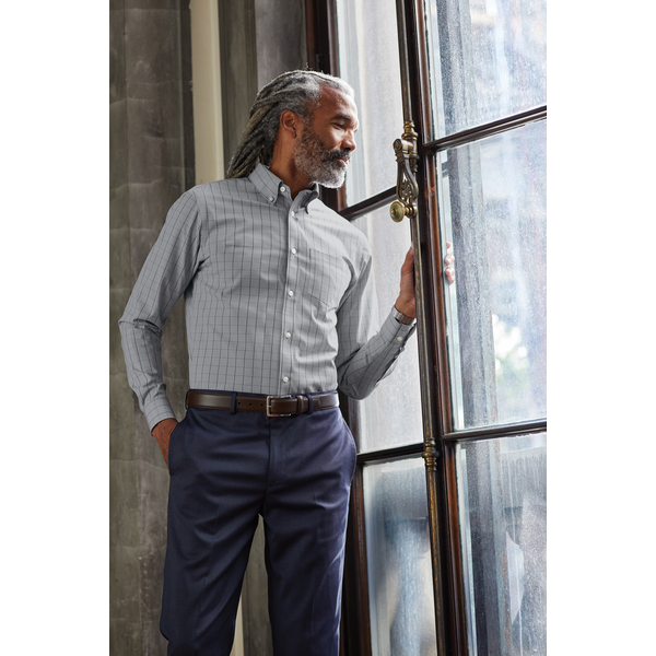 Brooks Brothers® Wrinkle-Free Cotton Stretch Patterned Men's Shirt