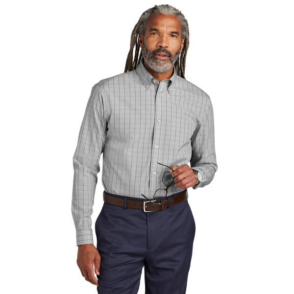 Brooks Brothers® Wrinkle-Free Cotton Stretch Patterned Men's Shirt