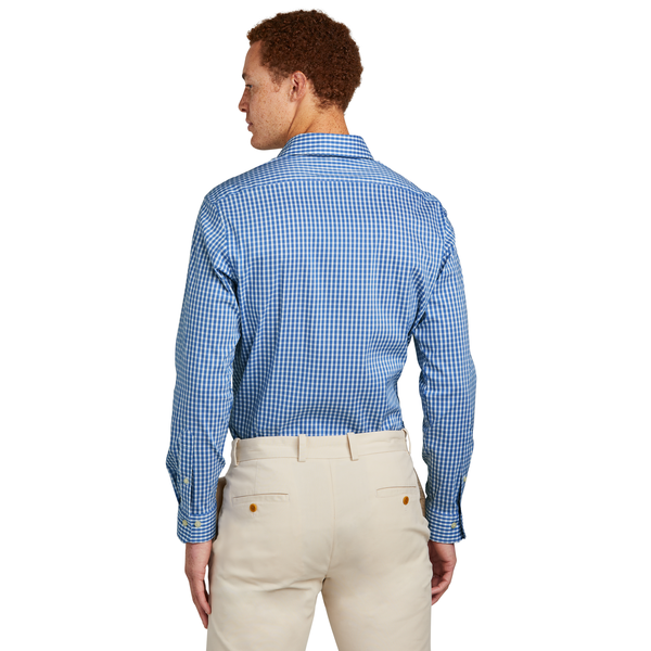 Brooks Brothers® Tech Tri-Blend Stretch Patterned Men's Shirt
