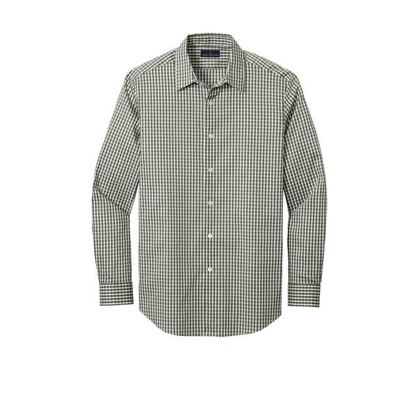 Brooks Brothers® Tech Tri-Blend Stretch Patterned Men's Shirt