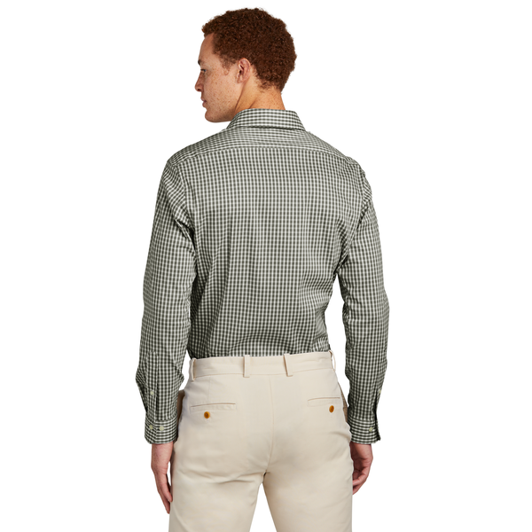 Brooks Brothers® Tech Tri-Blend Stretch Patterned Men's Shirt