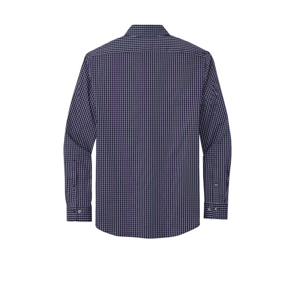 Brooks Brothers® Tech Tri-Blend Stretch Patterned Men's Shirt