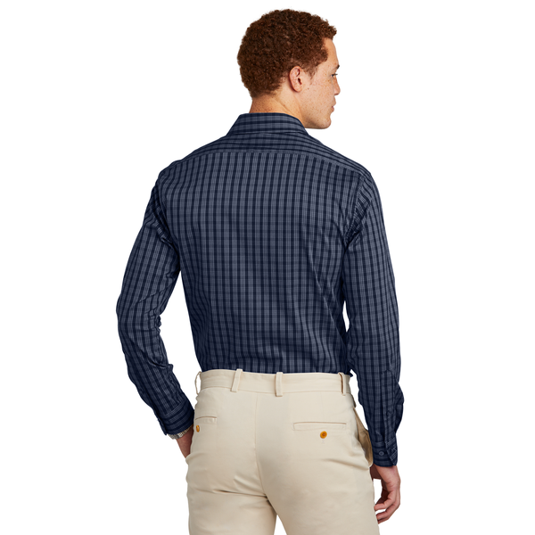 Brooks Brothers® Tech Tri-Blend Stretch Patterned Men's Shirt