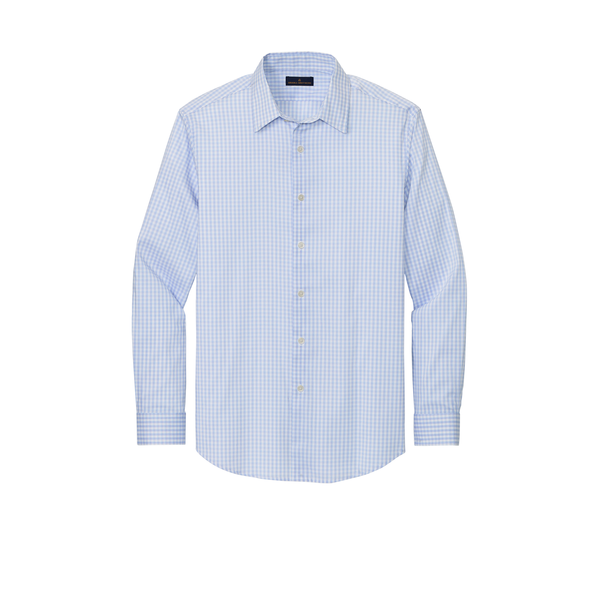 Brooks Brothers® Tech Tri-Blend Stretch Patterned Men's Shirt