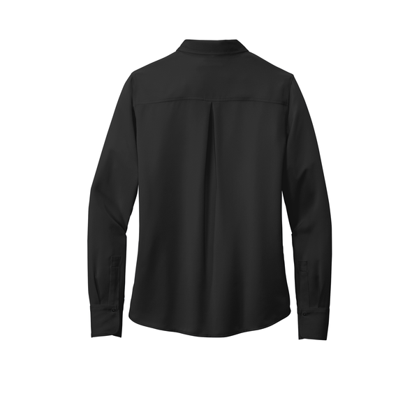 Brooks Brothers® Full-Button Polyester Satin Ladies' Blouse