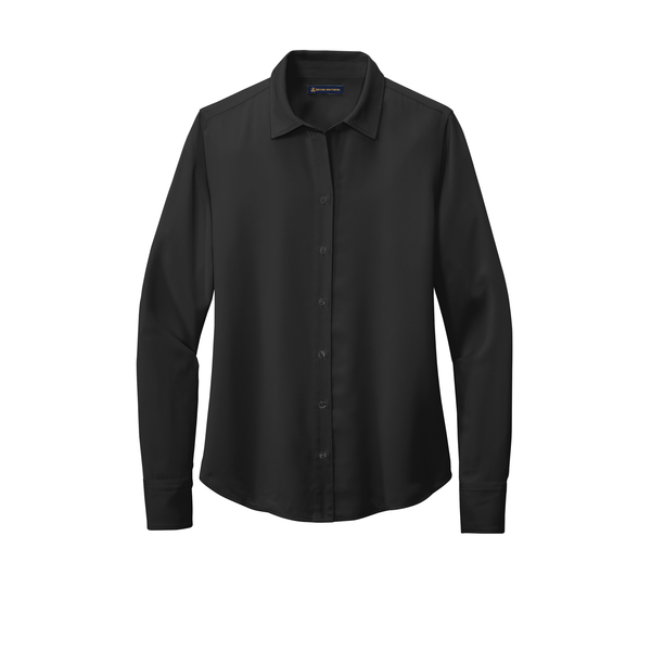 Brooks Brothers® Full-Button Polyester Satin Ladies' Blouse