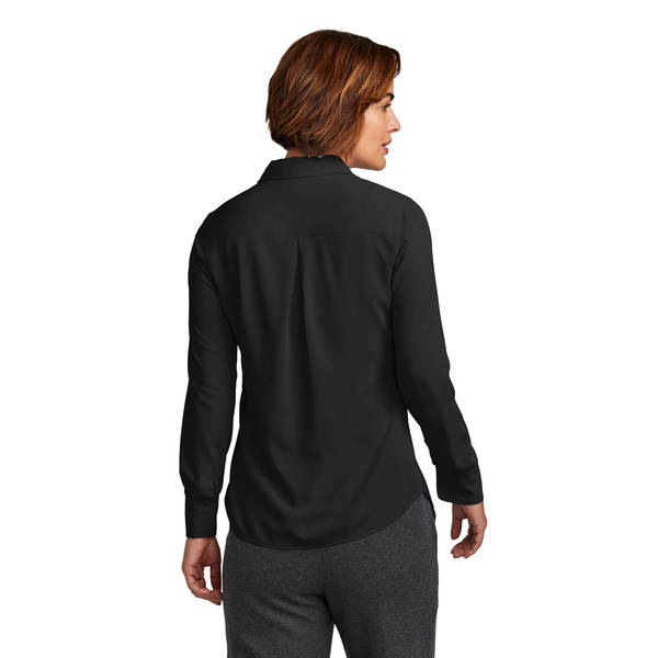 Brooks Brothers® Full-Button Polyester Satin Ladies' Blouse