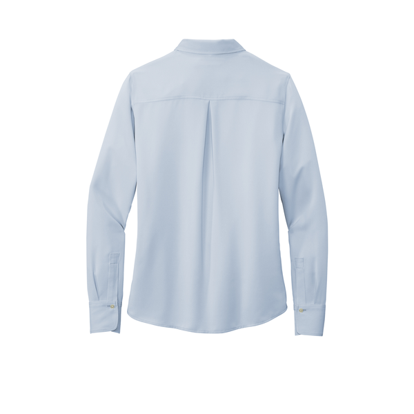 Brooks Brothers® Full-Button Polyester Satin Ladies' Blouse