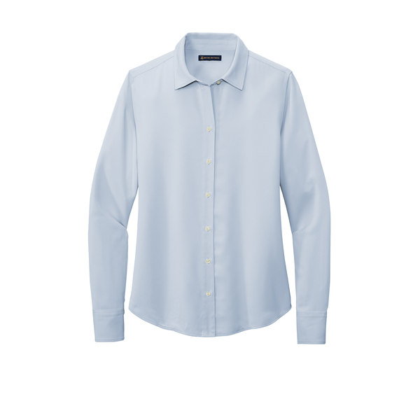 Brooks Brothers® Full-Button Polyester Satin Ladies' Blouse