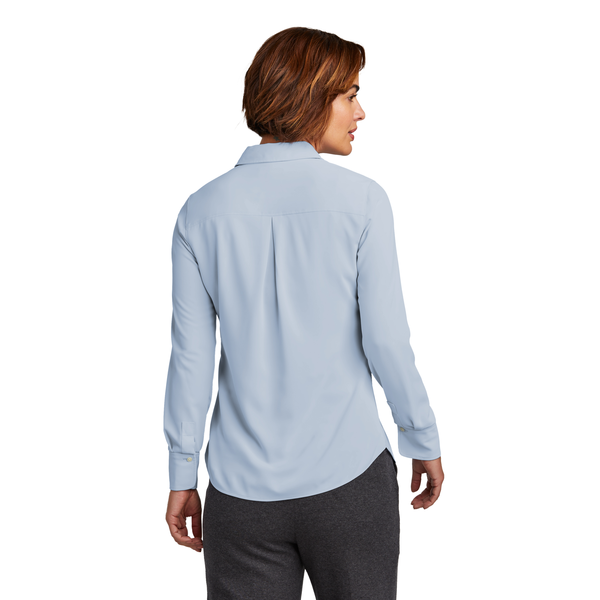 Brooks Brothers® Full-Button Polyester Satin Ladies' Blouse