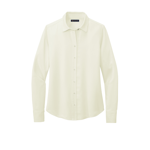 Brooks Brothers® Full-Button Polyester Satin Ladies' Blouse