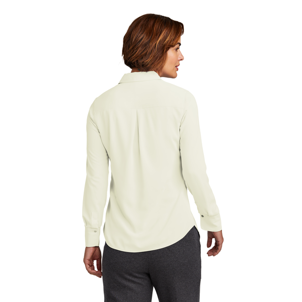 Brooks Brothers® Full-Button Polyester Satin Ladies' Blouse