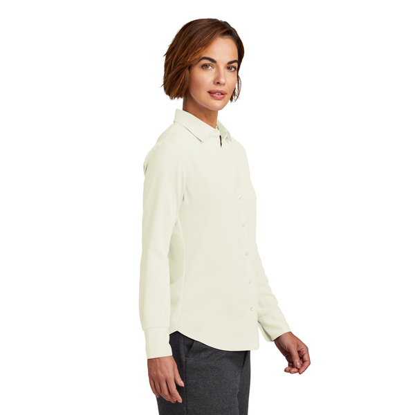 Brooks Brothers® Full-Button Polyester Satin Ladies' Blouse