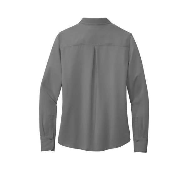 Brooks Brothers® Full-Button Polyester Satin Ladies' Blouse