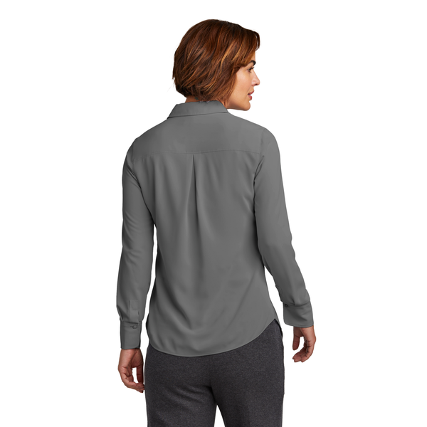 Brooks Brothers® Full-Button Polyester Satin Ladies' Blouse