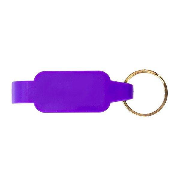 Key Chain Bottle Can Opener w/ Split Key Ring