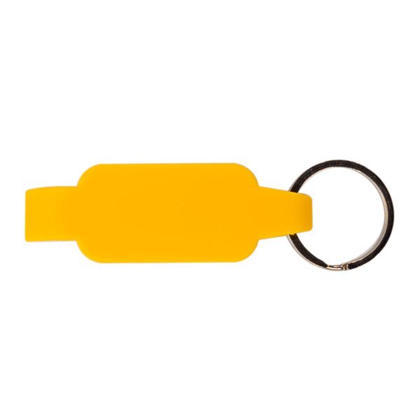 Key Chain Bottle Can Opener w/ Split Key Ring