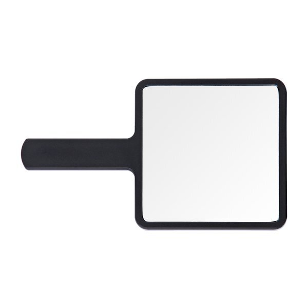 Rubberized Mini Handheld Mirror