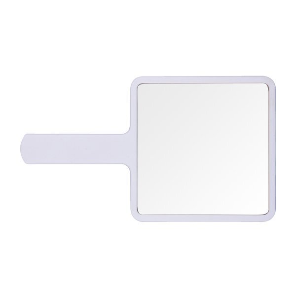 Rubberized Mini Handheld Mirror