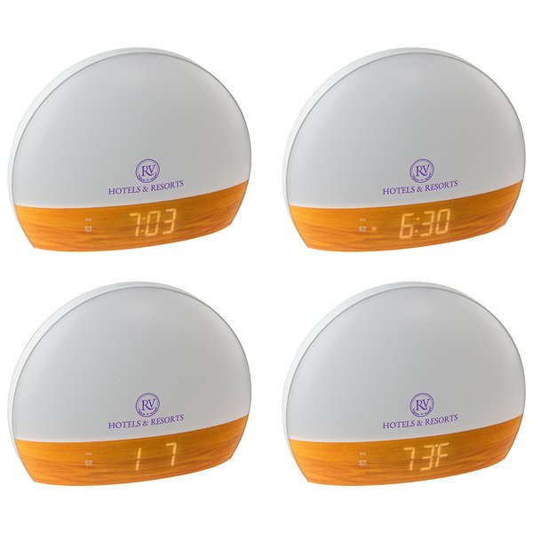 Daybreak Digital Alarm Clock w/ Sunrise Simulation