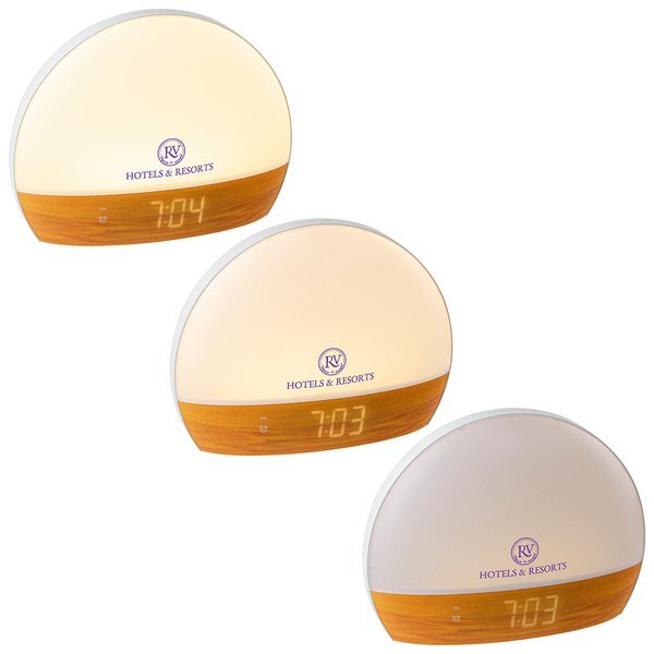 Daybreak Digital Alarm Clock w/ Sunrise Simulation