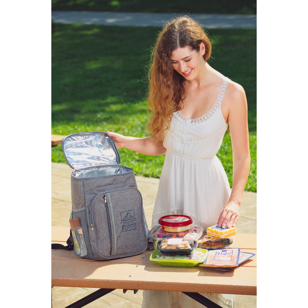 Woodland Polyester Cooler Backpack