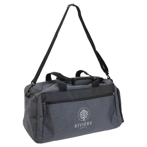 Diamondback Heathered Polyester Travel Duffel
