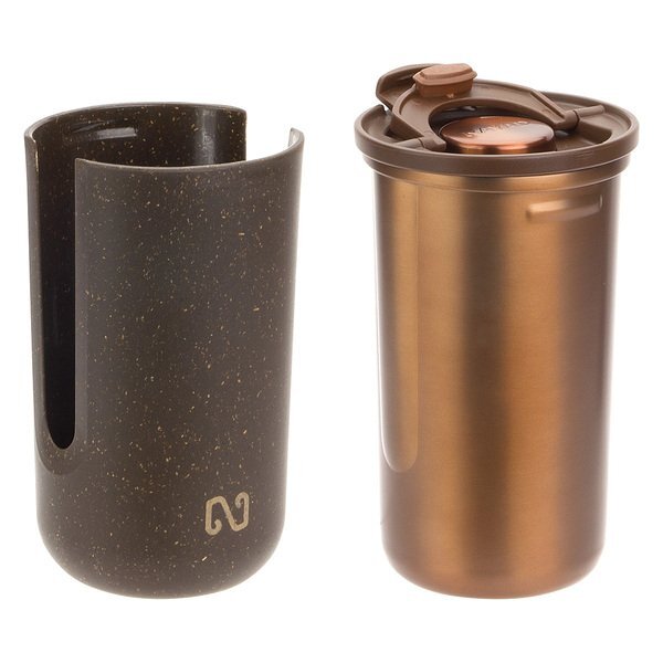 Nayad® Infinity Coffee Grounds & Recycled Polypropylene Tumbler, 14oz.