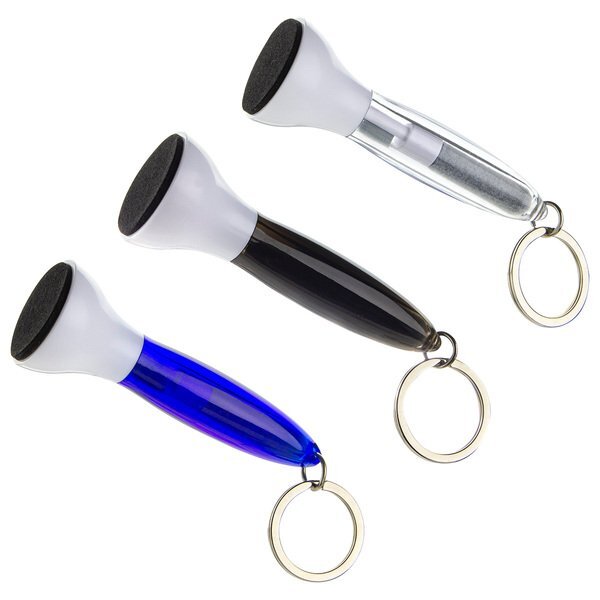 Swab Microfiber Earbud & Screen Cleaner w/ Key Ring