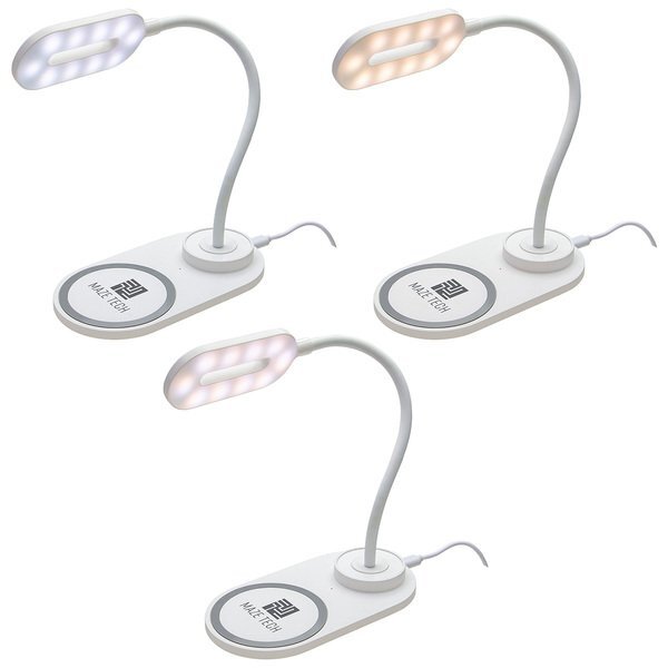 Nova Adjustable Desk Lamp w/ Wireless Charger