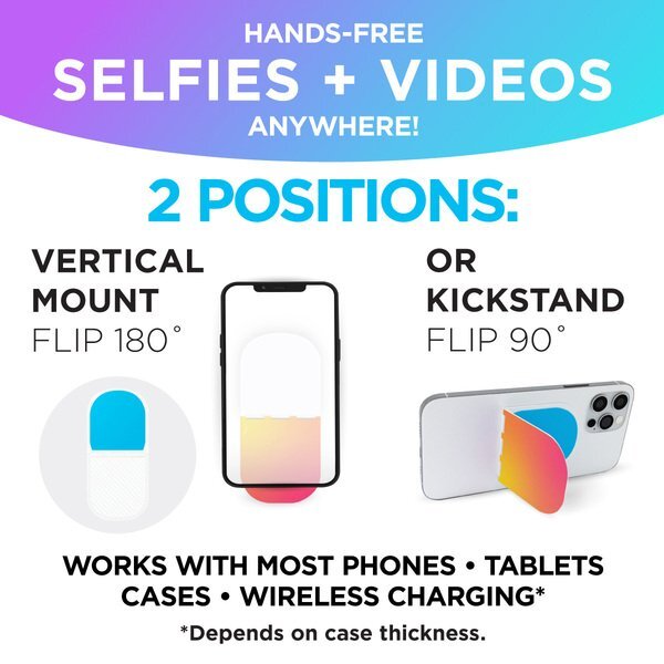 Flipstik® 2.0 Hands-Free Sticky Phone Stand