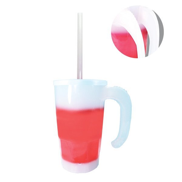 Mood Color Changing Stackable Beer Stein w/ Straw & Lid, 20oz.