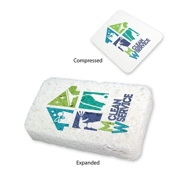 Enviro Cellulose Sponge w/ Full Color Imprint