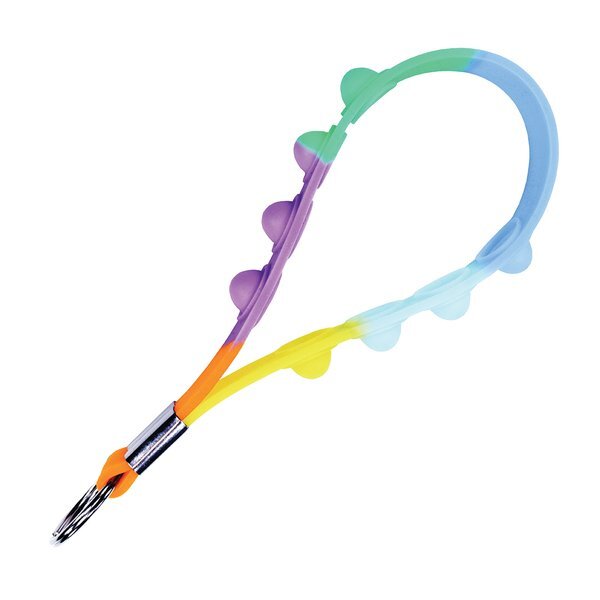 Stress Push Pop Key Chain