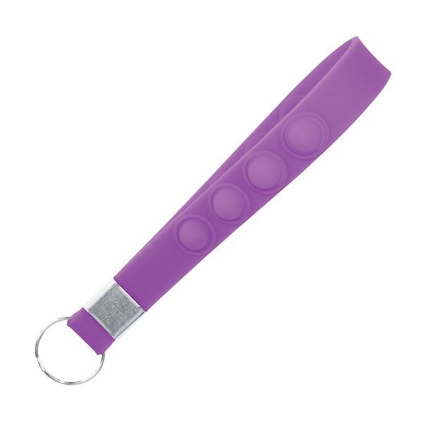 Stress Push Pop Key Chain