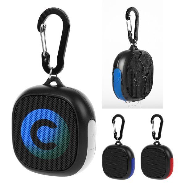 Waterproof Bluetooth® Speaker with Carabiner