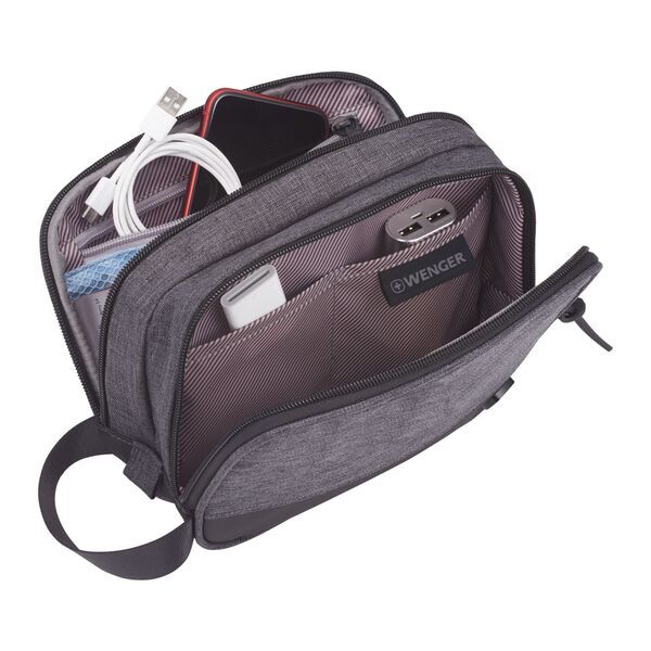 Wenger® rPET Dual Compartment Dopp Kit