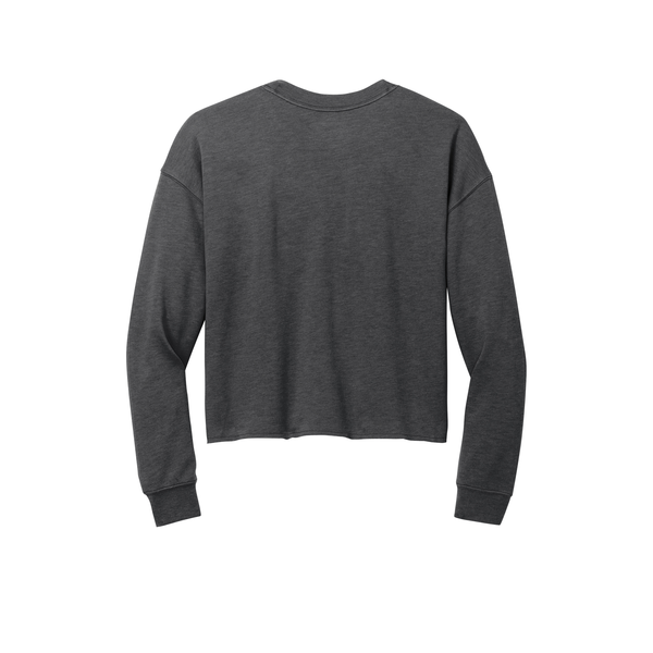 New Era® Tri-Blend Fleece Ladies' Crop Crew
