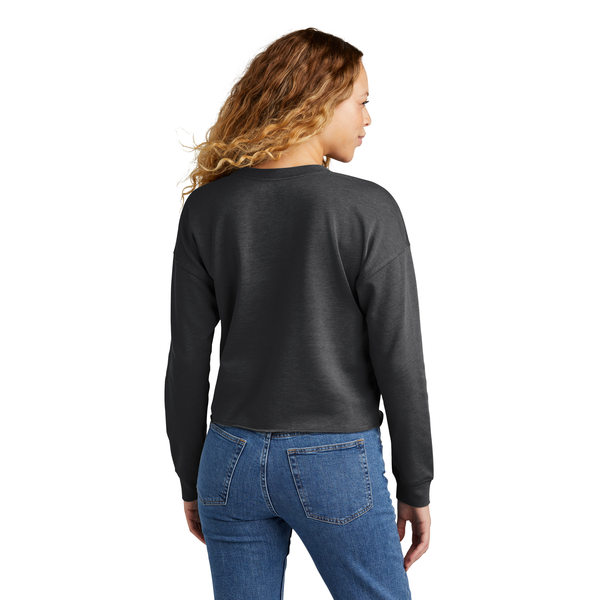 New Era® Tri-Blend Fleece Ladies' Crop Crew