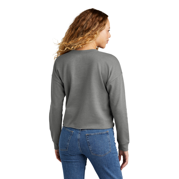 New Era® Tri-Blend Fleece Ladies' Crop Crew